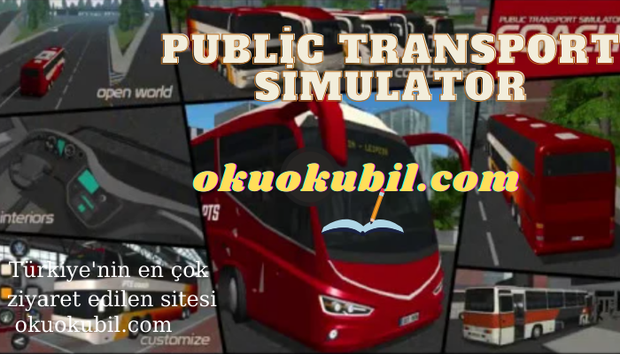 Public Transport Simulator 1.32.2 3D kokpitte etrafa bakma,Kamera, Kilitsiz,XP Hileli Mod Apk İndir