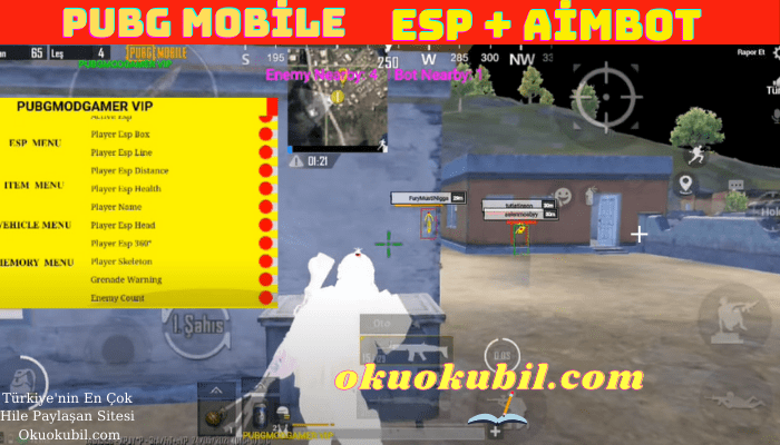 Pubg Mobile 1.4.0 ModGamer Vip ESP + AİMBOT