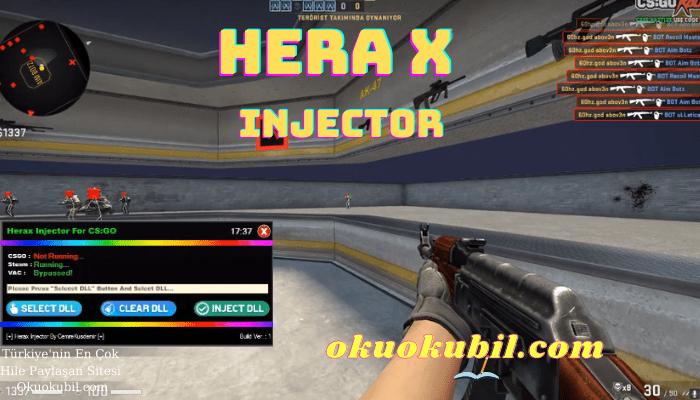 HeraX DLL Injector İndir CS GO, Vac Bypassed