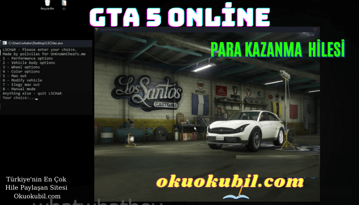GTA 5 Online 1.57 Lschax v9.7 Para Kazanma