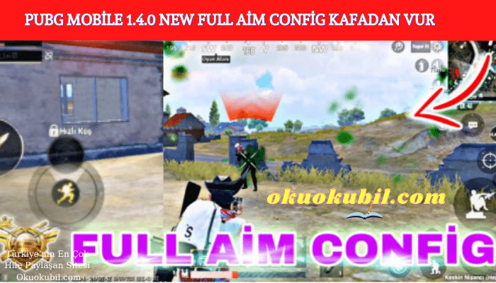 Pubg Mobile 1.4 New Full Aim Config Kafadan Vur
