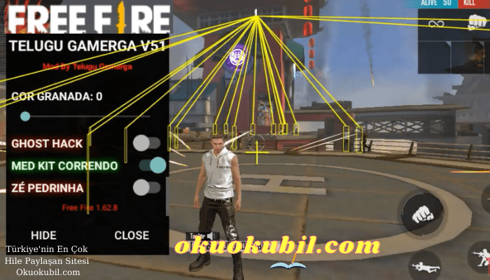 Free Fire Gamerga Mod V51 Elmas Hileli İndir