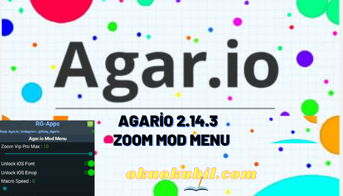 Agar.io 2.14.3 Zoom Mod Menu X8 Speed Macro