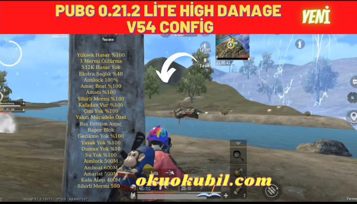 Pubg 0.21.2 Lite High Damage V54 Config İndir