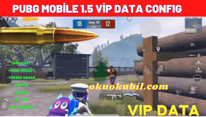 Pubg Mobile 1.5 Vip DATA Aim, Mermi, Hasar, Çim