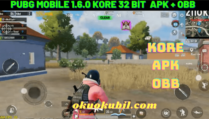 Pubg Mobile 1.6.0 KORE 32 Bit  APK + OBB İndir