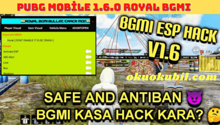 Pubg Mobile 1.6.0 Royal BGMI Bullec Crack MOD V5