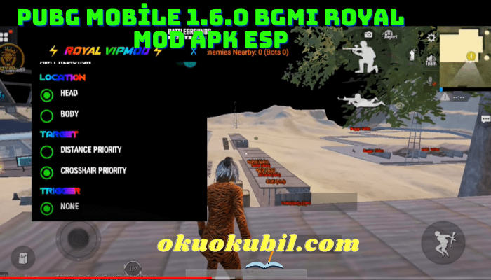 Pubg Mobile 1.6.0 BGMI ROYAL Mod Apk ESP İndir