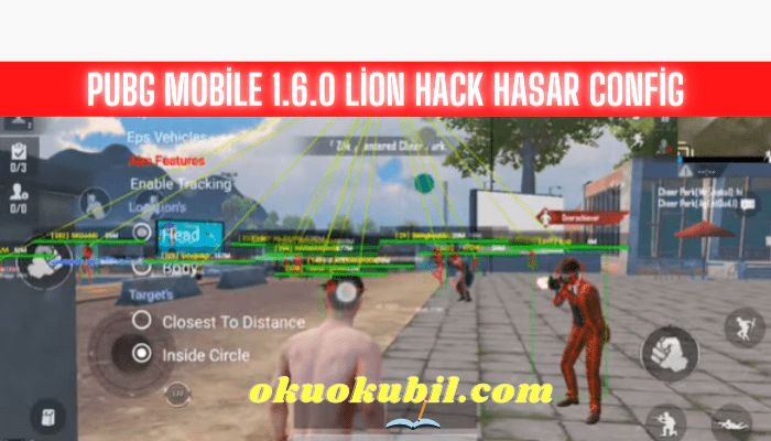 Pubg Mobile 1.6.0 Lion Hack Hasar Config Yeni