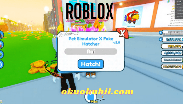 Roblox Fake Pet Simulator X V2.0 Script Yeni