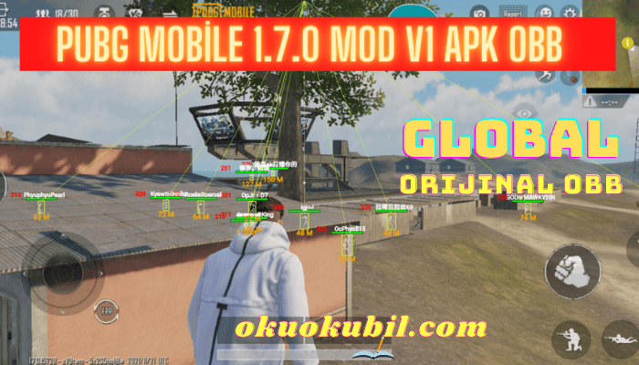 Pubg Mobile 1.7.0 MOD V1 APK + Orijinal OBB