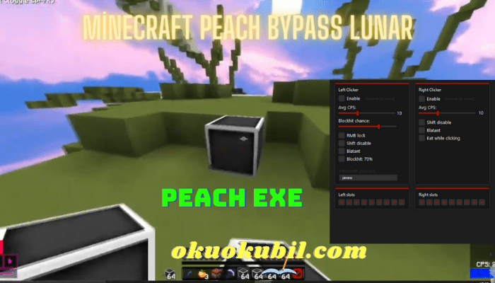 Minecraft Peach Bypass Lunar Şeftali SonOyuncu