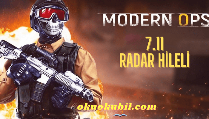 Modern Ops 7.11 Radarda Düşman Görme Mod APK