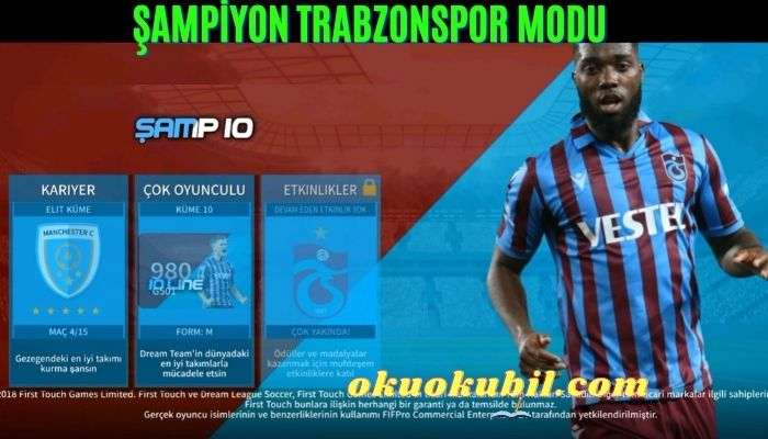 Trabzonspor Şampiyon Modu Yaması APK DATA İndir