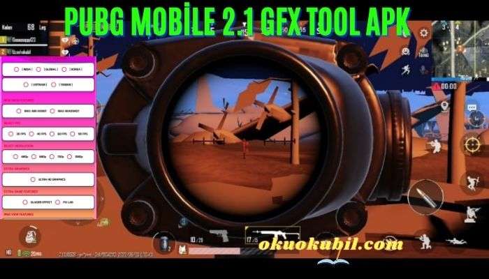 Pubg Mobile 2.1 GFX TOOL V5 Global Hile İndir
