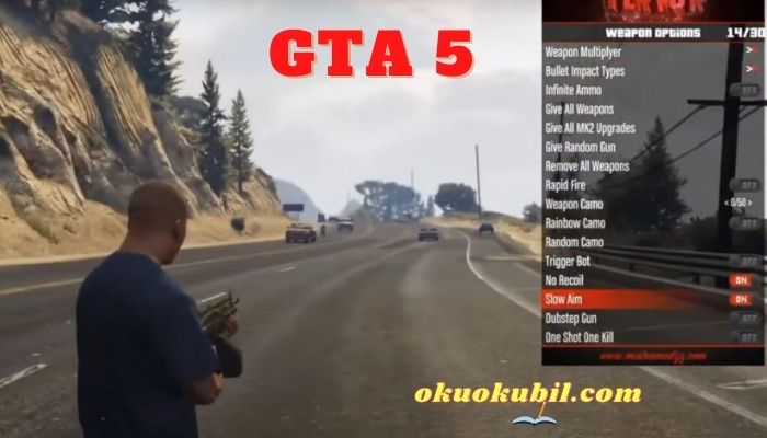 GTA 5: 1.63 Terror Mod Menü Uçan Araba Hileli İndir