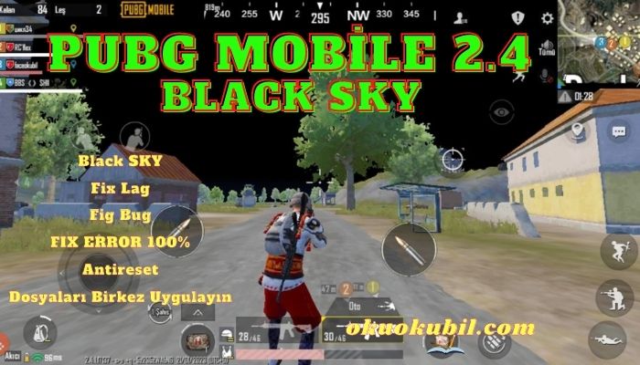 Pubg Mobile 2.4 Black SKY Hileli Config İndir