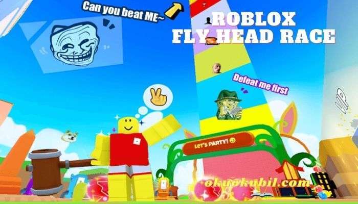 Roblox Fly Head Race Uçan Kafa Hileli Script İndir