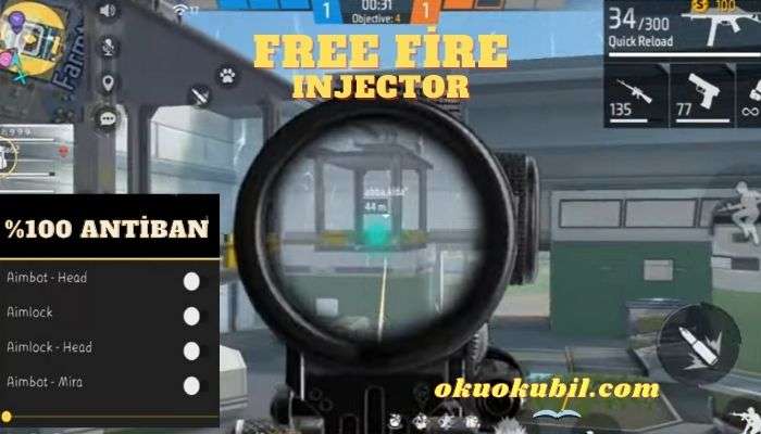 Free Fire Hız + Aimbot Hileli Injector Apk İndir