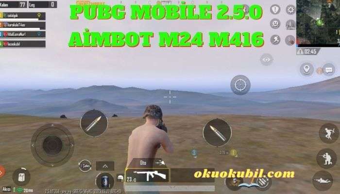 Pubg Mobile 2.5 Aimbot M24, M416 Hileli İndir