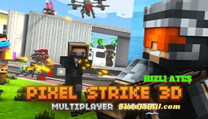Pixel Strike 3D v10.0.0 Hızlı Ateş Hileli İndir