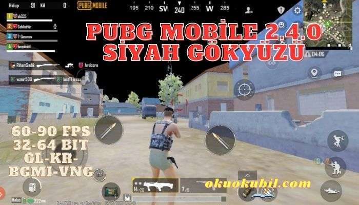 Pubg Mobile 2.4 Yeni Black SKY Hileli Config İndir