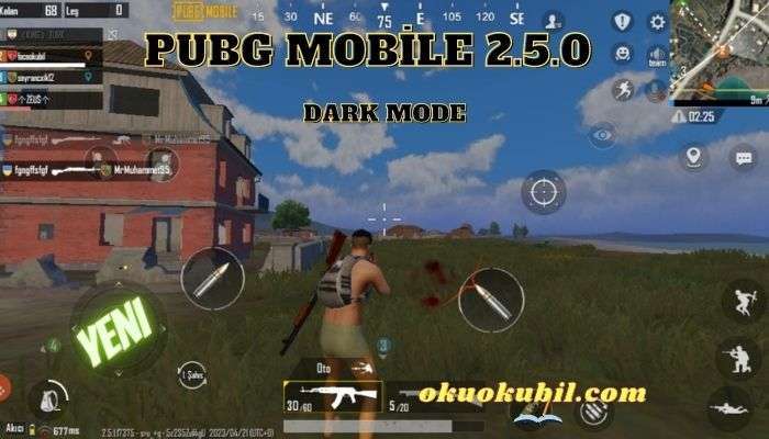 Pubg Mobile 2.5 Dark Mode Hileli Config İndir