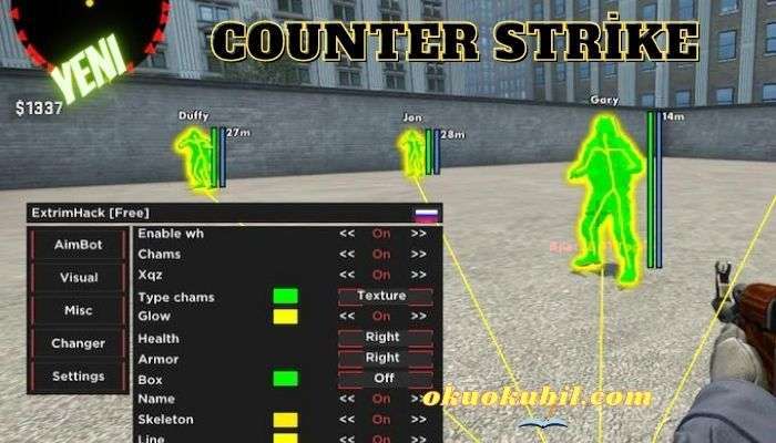 Counter Strike ExtrimHack v2.0 ESP Hilesi İndir
