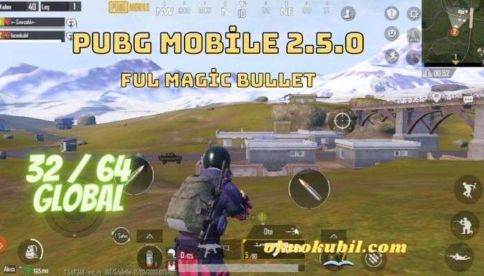 Pubg Mobile 2.5 Full Magic Bullet Hileli Config İndir