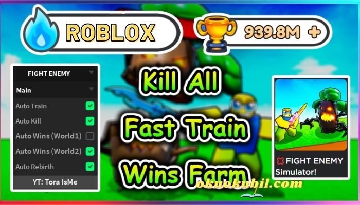 Roblox FIGHT ENEMY Simulator Script Hızlı Tren Hilesi İndir 2023
