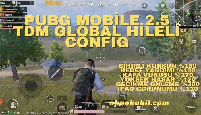 Pubg Mobile 2.5 TDM Global Hileli Config İndir