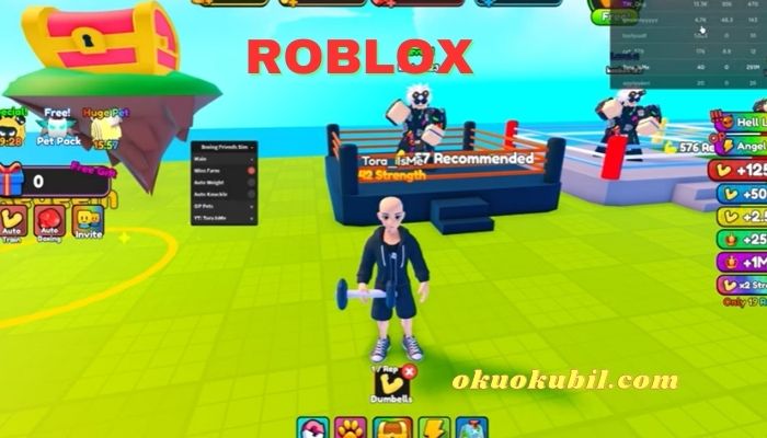 Roblox Boxing Friends Simulator Script Hız Hilesi İndir
