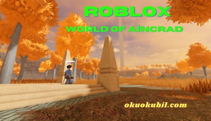 Roblox World of Aincrad Script Para Hilesi İndir