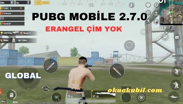 Pubg Mobile 2.7.0 Erangel ÇİM Kaldırma Hilesi İndir