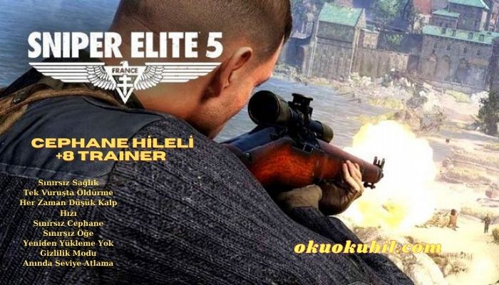 Sniper Elite 5 v2.30 Sınırsız Cephane +8 Trainer Hilesi İndir