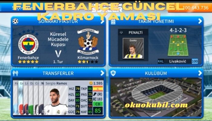 DLS 23-24 Fenerbahçe Güncel Kadro Yaması Tadic, Szymanski İndir