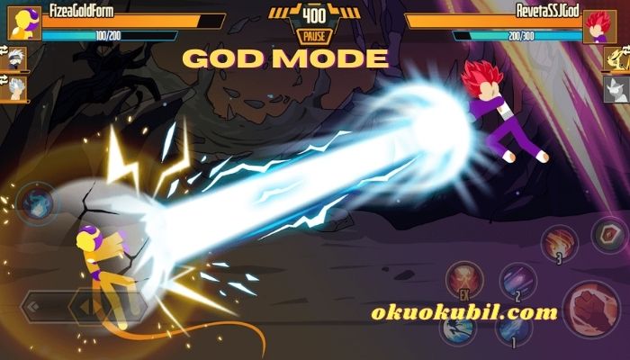 Stickman Dragon Fight v1.5.0 God Mode Hack Mod Apk İndir