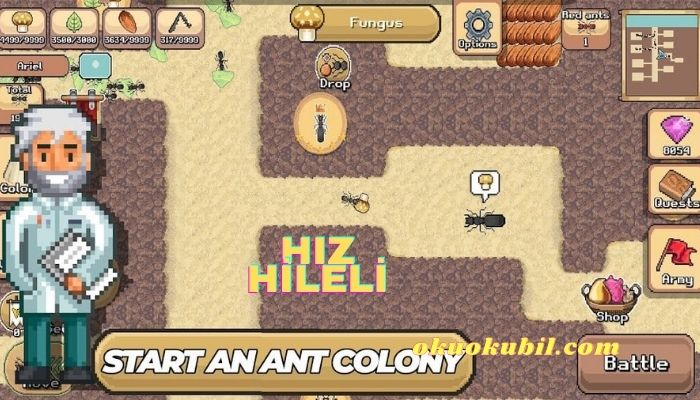 Pocket Ants Colony Simulator v0.0852
