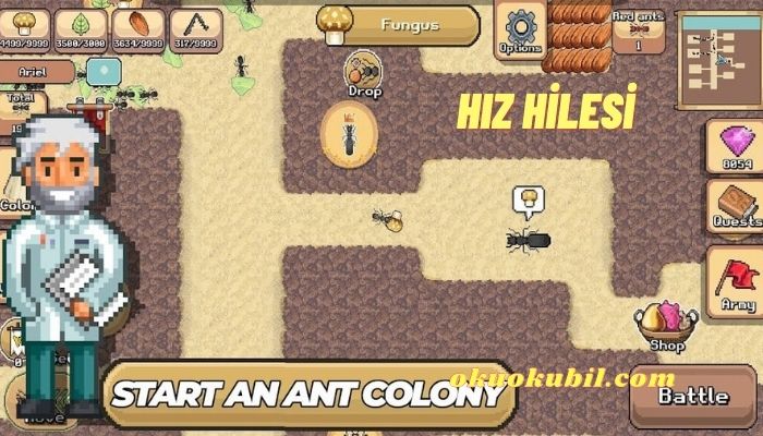 Pocket Ants Colony Simulator v0.0863