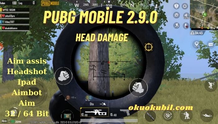 Pubg Mobile 2.9.0 Head Damage Hileli Config İndir