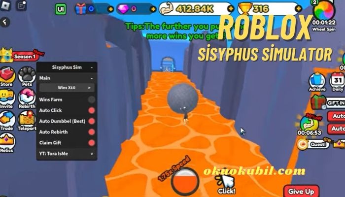 Roblox Sisyphus Simulator Script