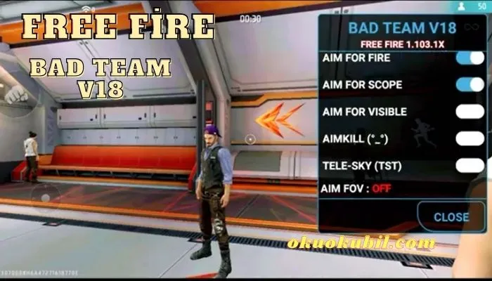 Free Fire 1.103.1 Bad Team V18 APK Hileli OB43 İndir