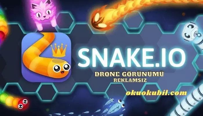 Snake.io 2.0.34 Drone Görünüm Hilesi Mod Apk İndir
