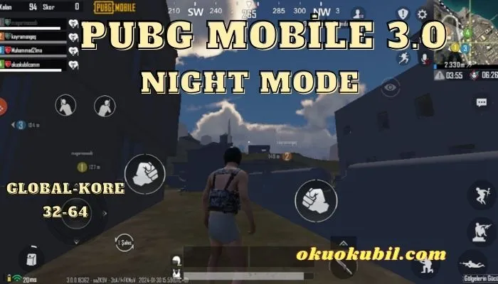 Pubg Mobile 3.0 Active Sav Night Mod Hileli Config İndir