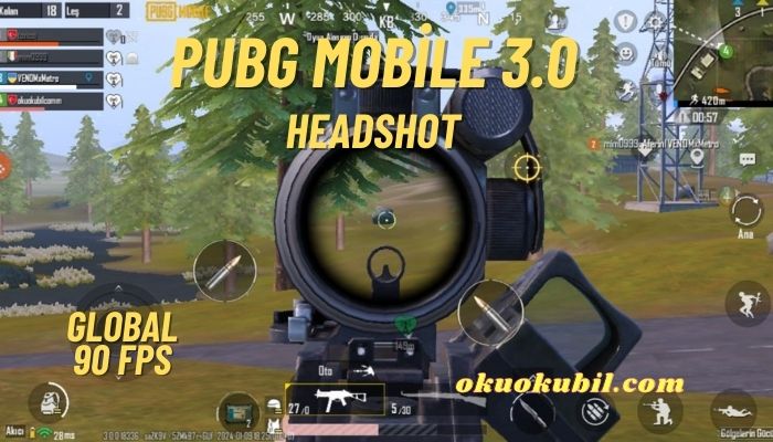 Pubg Mobile 3.0 Oyunu Headshot Hileli Config İndir