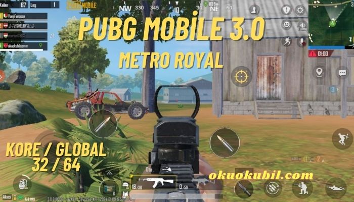 Pubg Mobile 3.0 Oyunu Metro Royal Hileli Config İndir