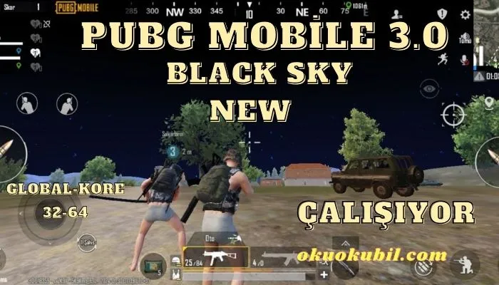 Pubg Mobile 3.0 NEW Black SKY Hileli Config 32-64 İndir