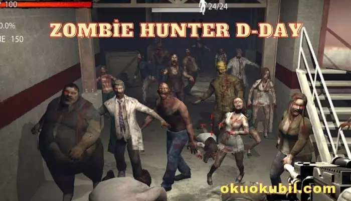 Zombie Hunter D-Day v1.0.909 Tek Vuruş Hileli Mod Apk İndir