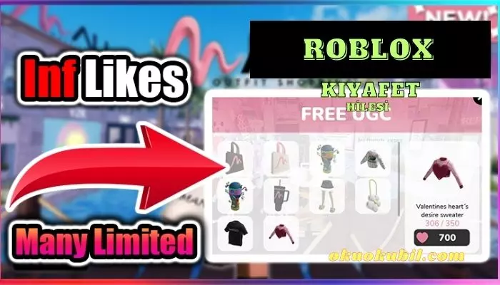 Roblox Outfit Shopping Mall Script Kıyafet Hilesi İndir 2024