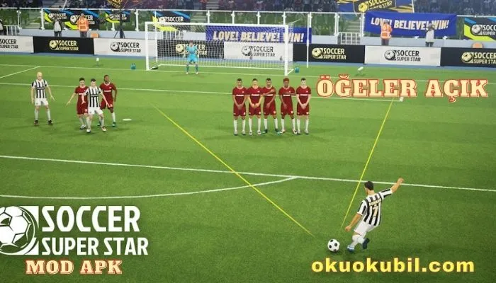 Soccer Super Star Futebol v0.2.40 Öğeler Açık Hileli Mod Apk İndir